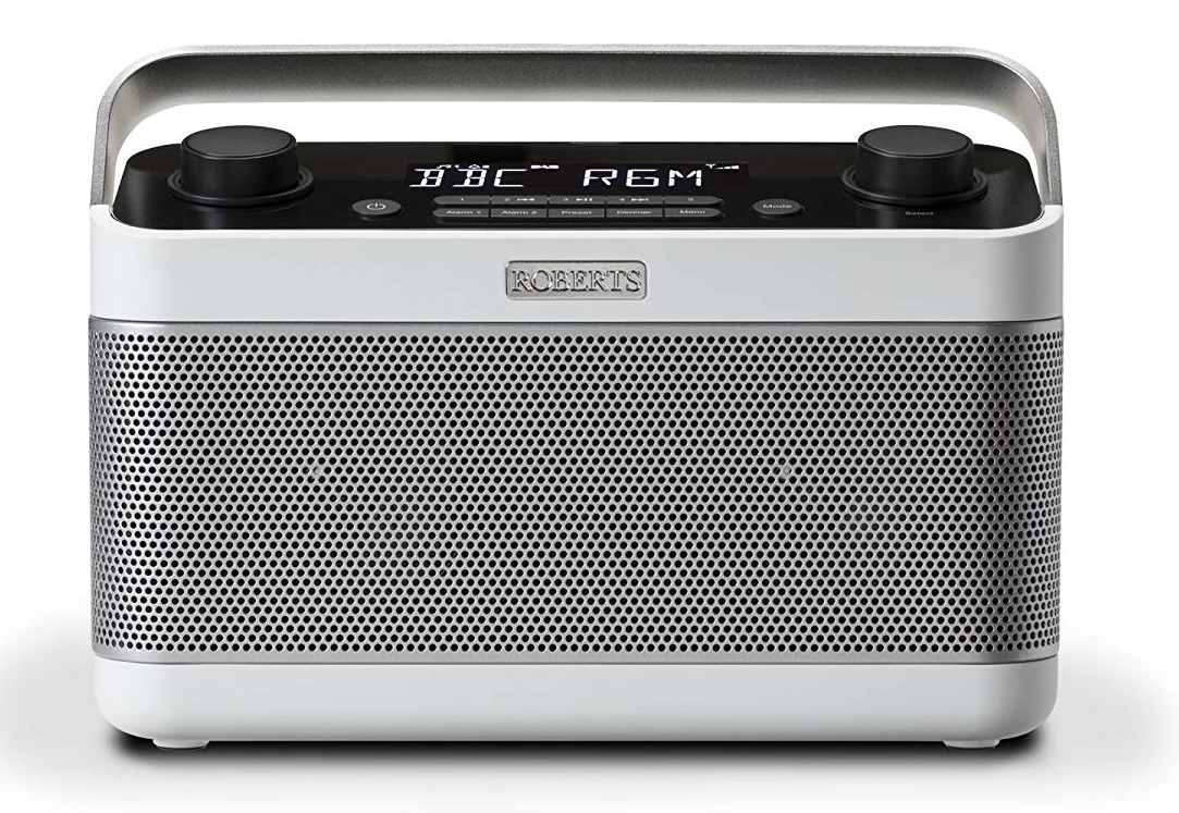 Roberts Blutune 5 DAB+/DAB/FM Bluetooth Radio with Alarm Clock (White